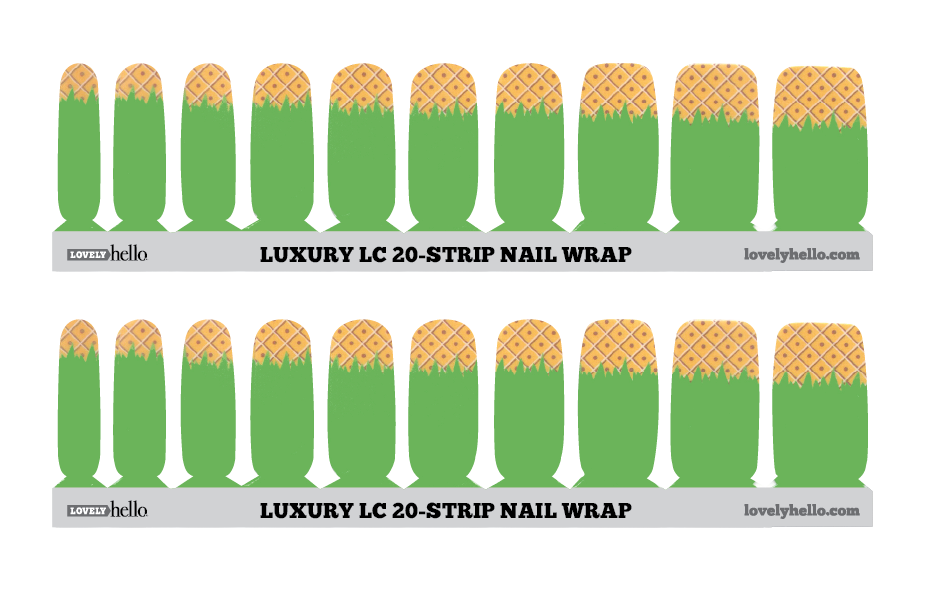 Fresh Pineapple Nail Wraps