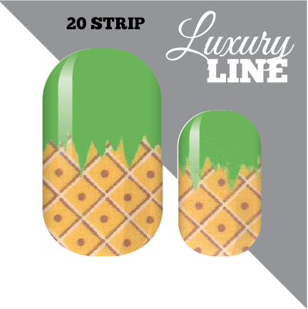 Fresh Pineapple Nail Wraps