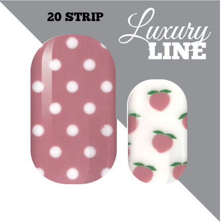 Polka Berry Nail Wraps