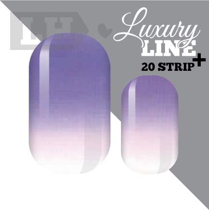 Lavender Ombre Nail Wraps