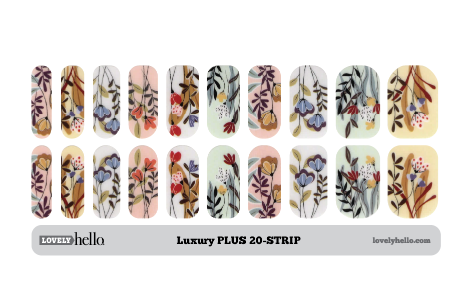 Fall Friends Nail Wraps