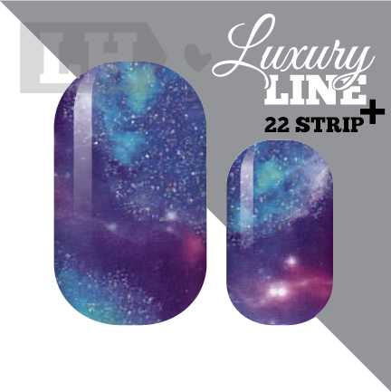 Galaxy Glam Nail Wraps