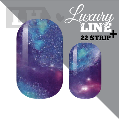 Galaxy Glam Nail Wraps