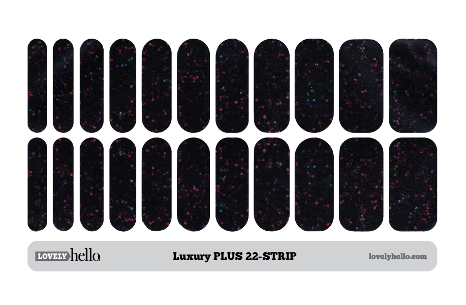 Night Granite Glam Nail Wraps
