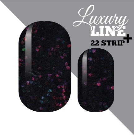 Night Granite Glam Nail Wraps