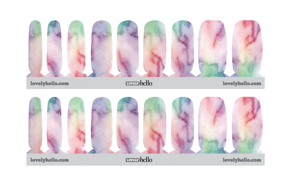 Unicorn Mist Nail Wraps