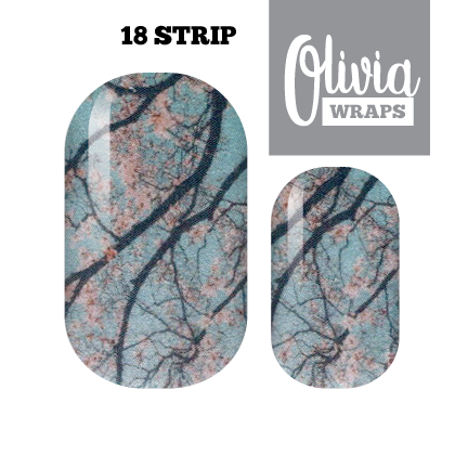 Cherry Blossom Branches Nail Wraps