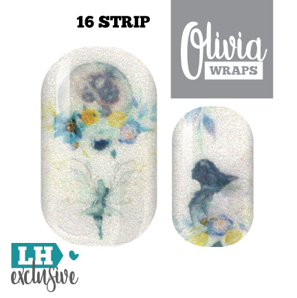 Fairies and Flowers Nail Wraps