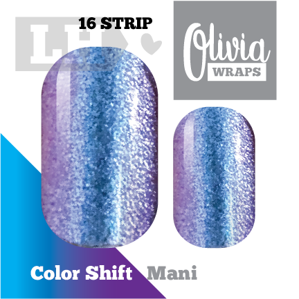 Mystic (Blue/Purple) Nail Wraps