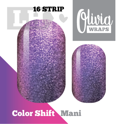 Aura (Pink/Purple) Nail Wraps