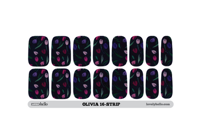 Trendy Tulip Nail Wraps