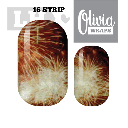 Sparklers Nail Wraps