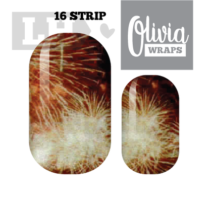 Sparklers Nail Wraps