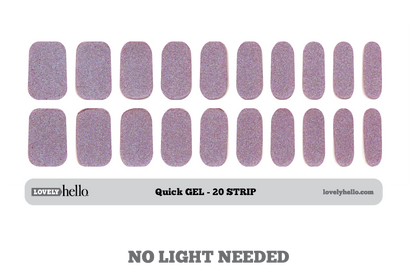 Lavender Rose Magic Quick Gel Nail Wraps