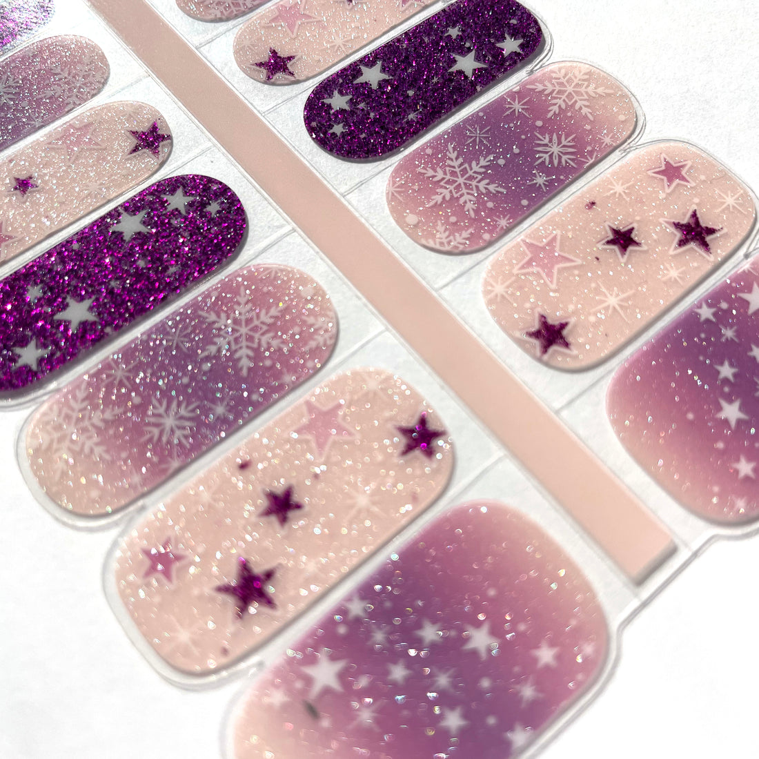 Orchid Frost Nail Wraps