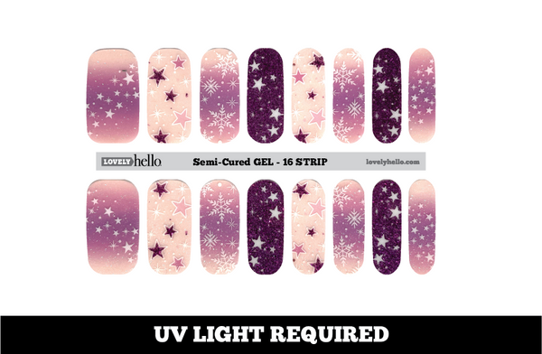 Orchid Frost Nail Wraps
