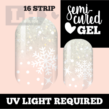 Dazzling Snow Nail Wraps