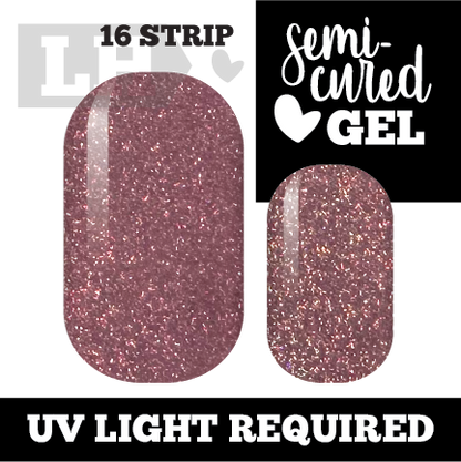 Pink Sugar Shimmer Nail Wraps