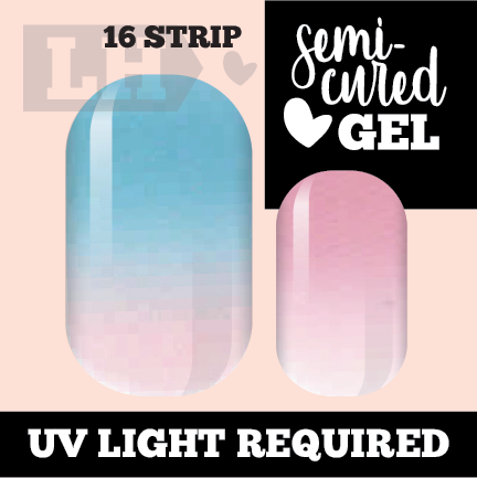 Pastel Tips Nail Wraps