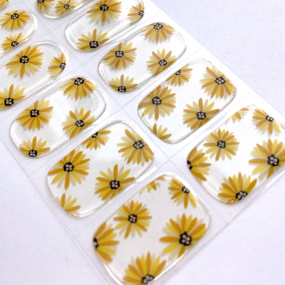 Sweet Sunflower Nail Wraps