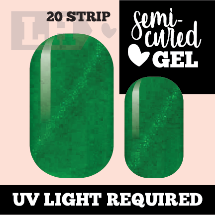 Emerald Tiger Eye Nail Wraps