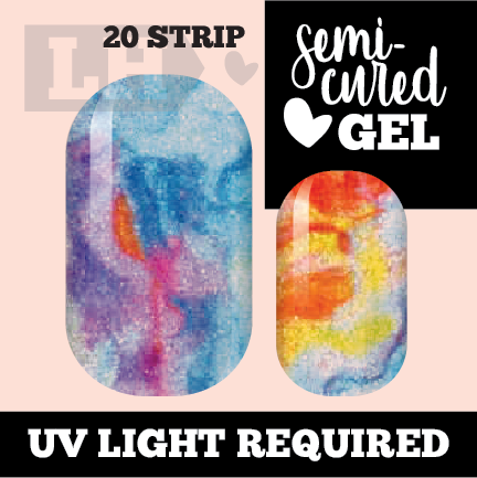 Rainbow Quartz Nail Wraps