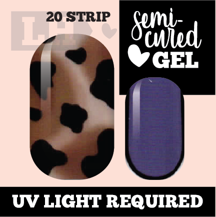 Plum Tortoise Nail Wraps