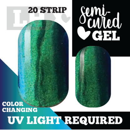 Mermaids Semi-Cured Nail Wraps