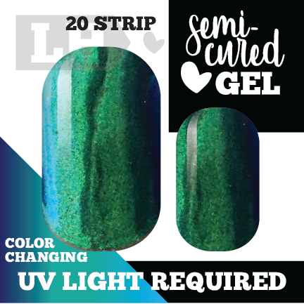 Mermaids Semi-Cured Nail Wraps