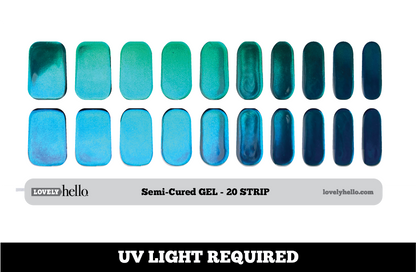 Mermaids Semi-Cured Nail Wraps